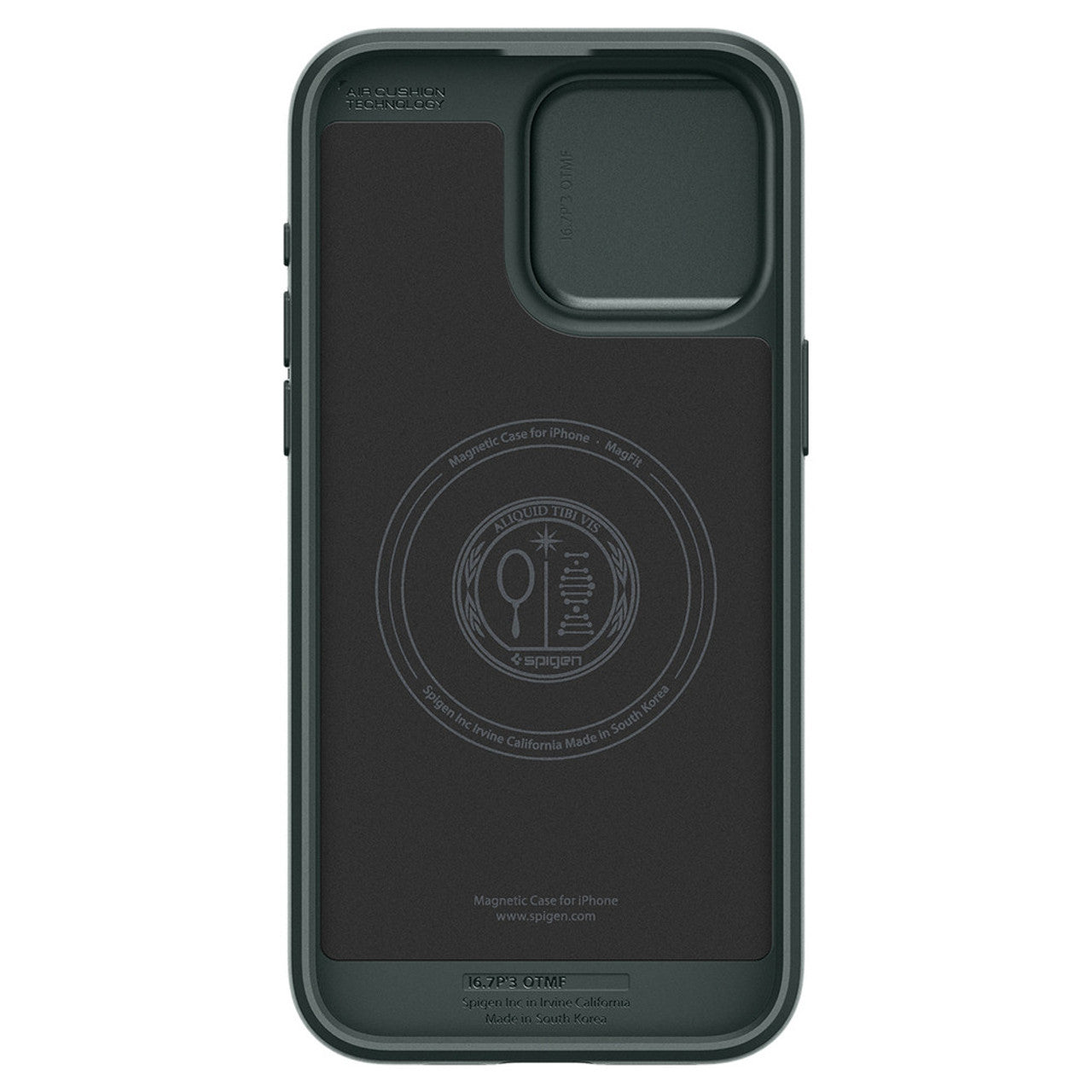 Spigen Optik Armor MagFit Case iPhone 15 Pro Max - Abyss Green
