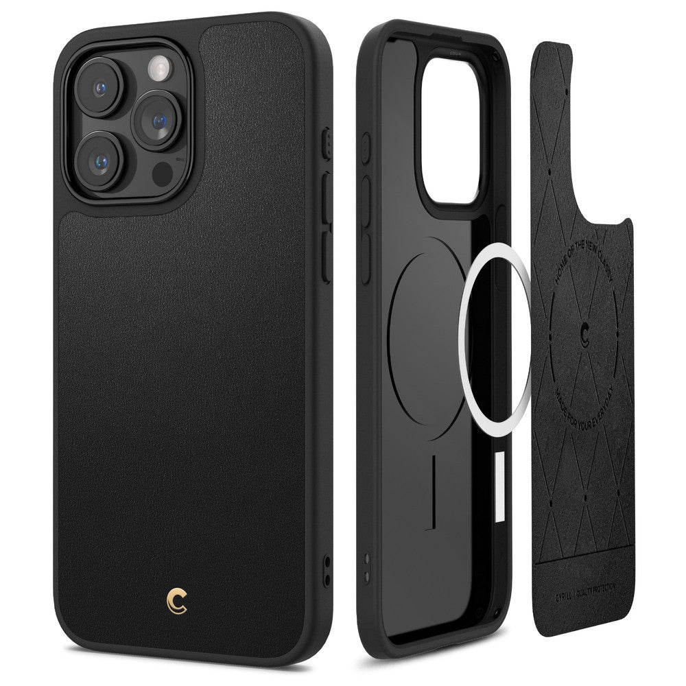 Spigen Cyrill Kajuk MagSafe Case iPhone 15 Pro Max - Black