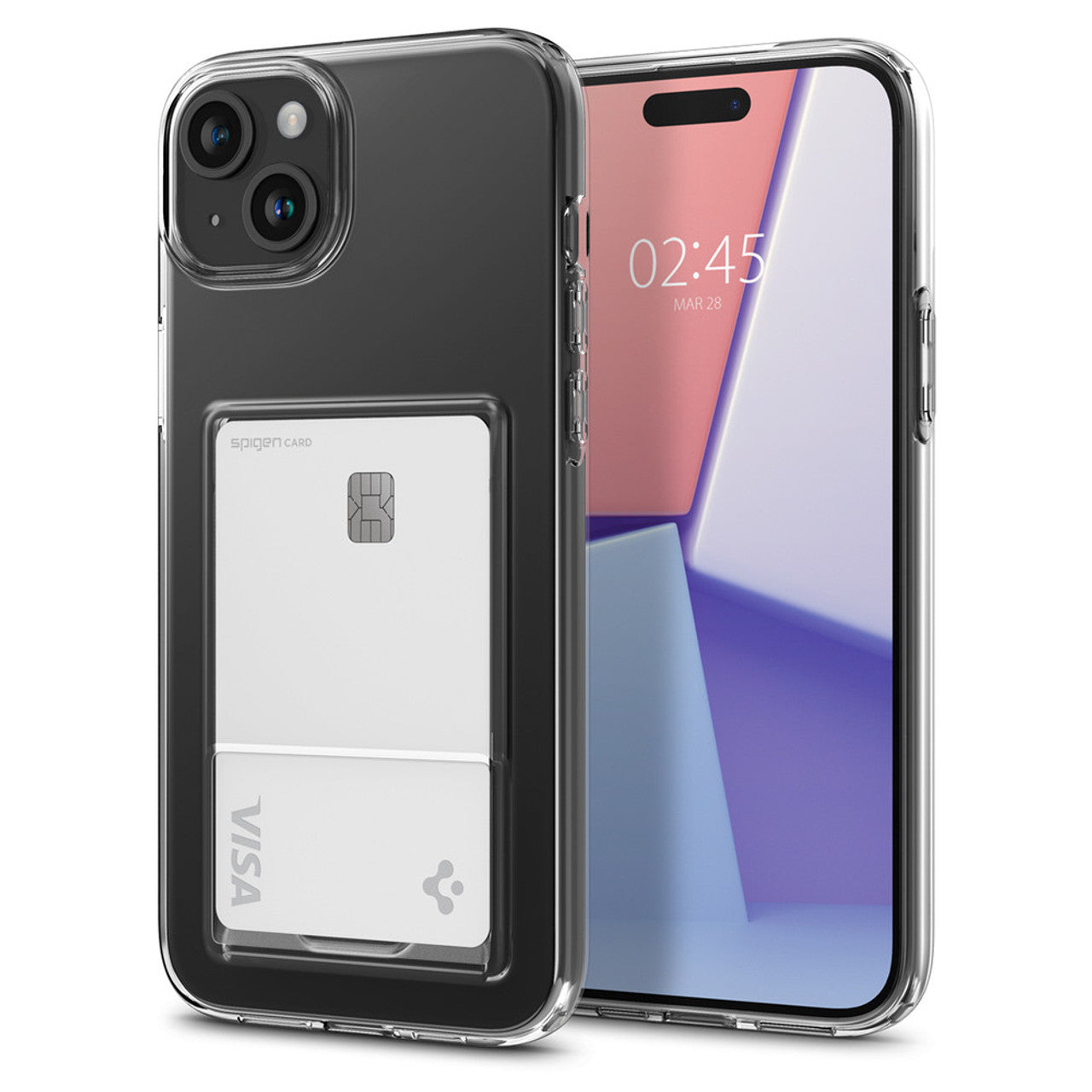 Spigen Crystal Slot Case iPhone 15 Plus - Clear