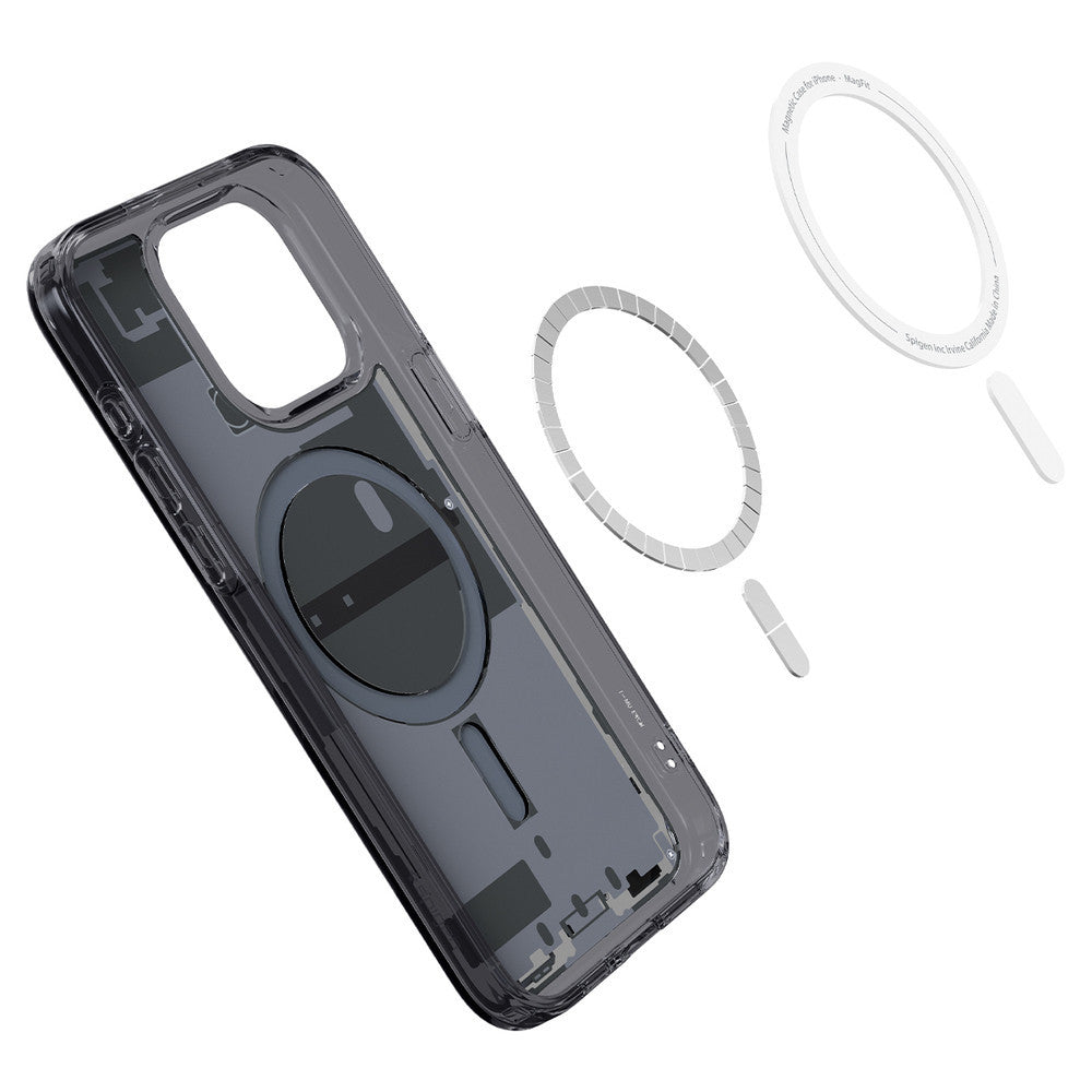 Spigen Ultra Hybrid Zero One MagFit Case iPhone 15 Pro - Black