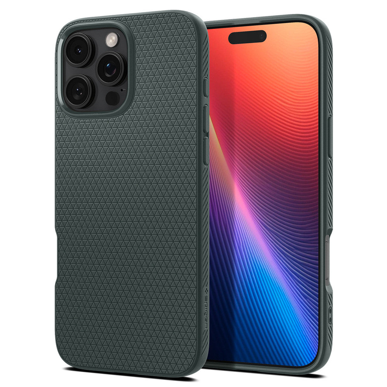 Spigen Liquid Air Case iPhone 16 Pro - Abyss Green