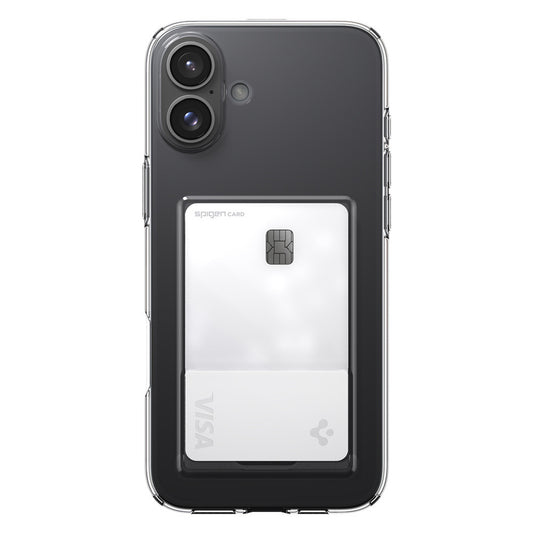 Spigen Crystal Slot Case iPhone 16 - Clear