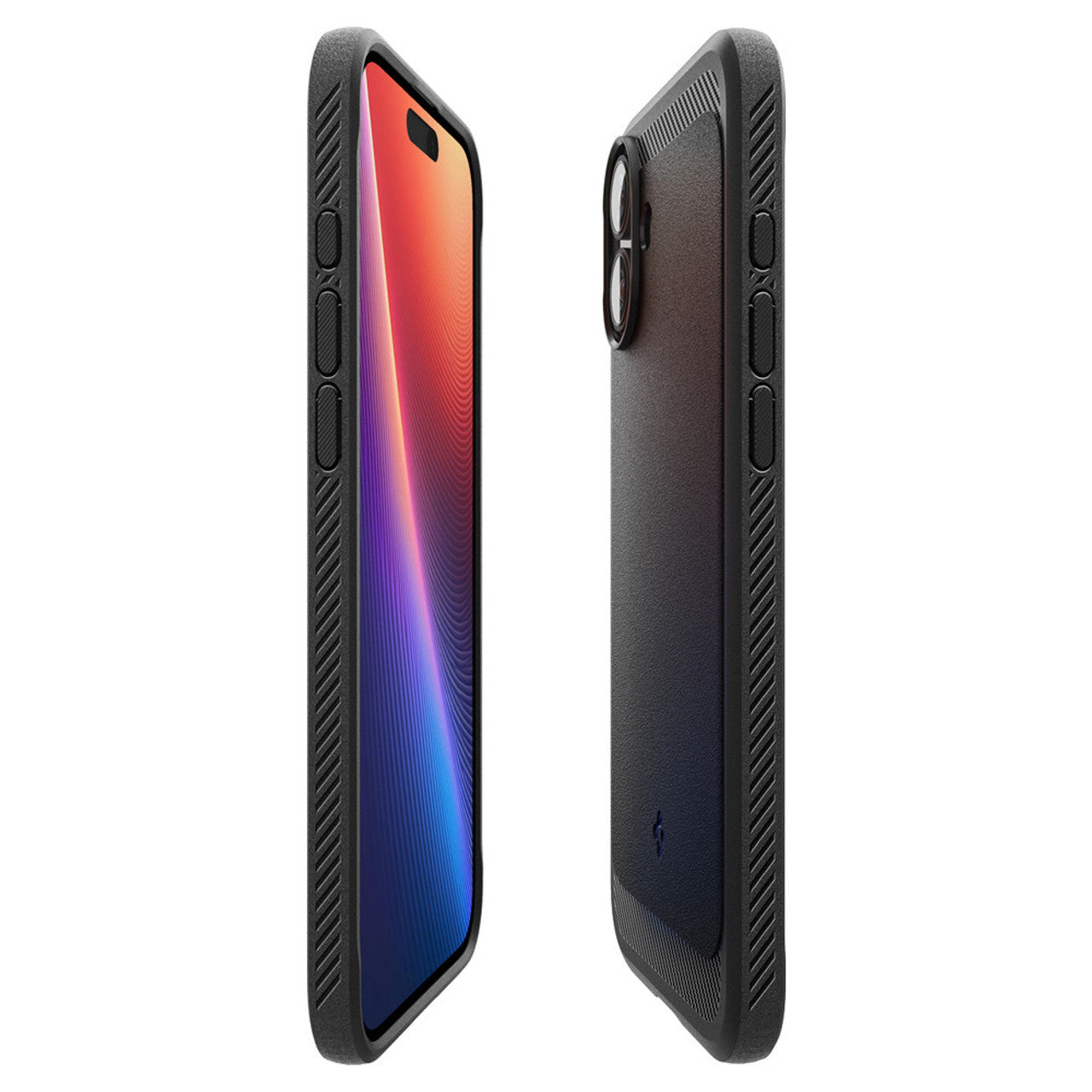 Spigen Rugged Armor MagFit Case iPhone 16 - Black
