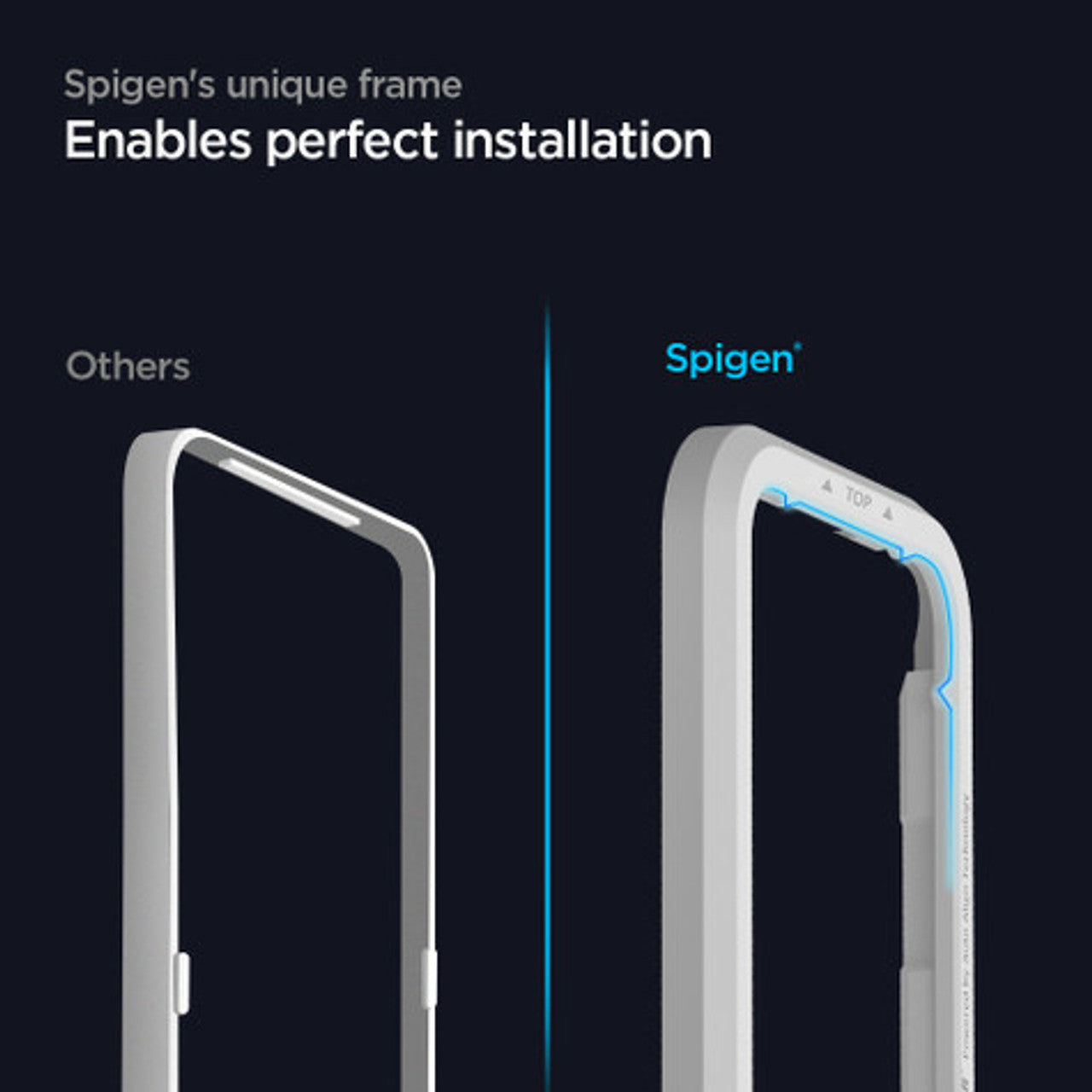 Spigen AlignMaster GLAS.tR Tempered Glass iPhone 12 Pro Max - Black