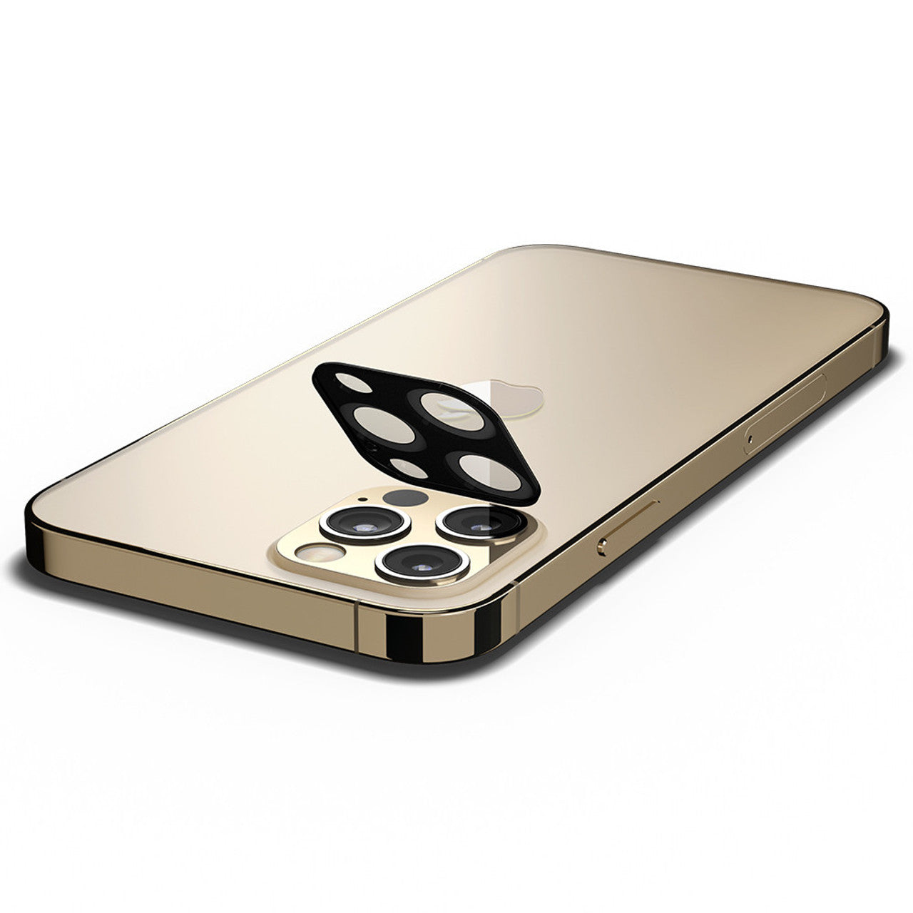 Spigen Glas.tR Optik Lens Tempered Glass iPhone 12 Pro - Gold