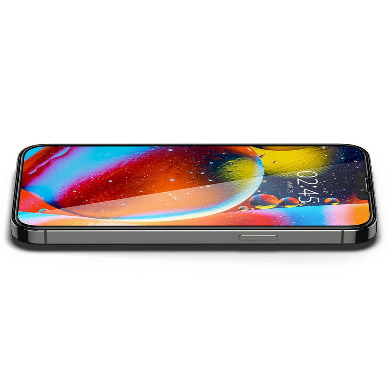 Spigen GLAS.tR Slim Full Cover Screen Protector iPhone 14 Plus/13 Pro Max - Black