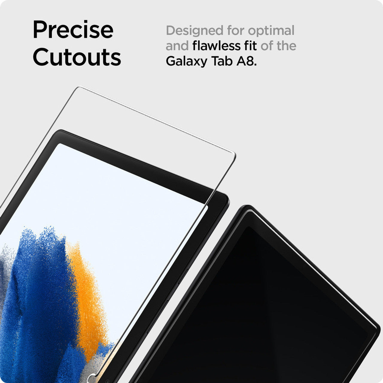 Spigen GLAS.tR Slim Samsung Galaxy Tab A8 10.5" (2021) - Clear