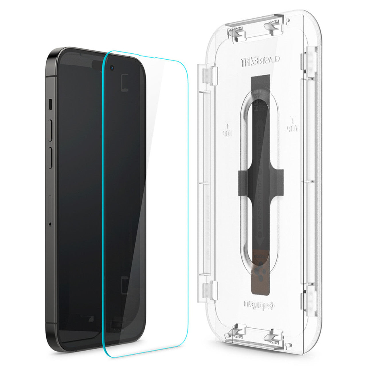 Spigen GLAS.tR EZ Fit 2PCS Screen Protector iPhone 14 Pro - Clear
