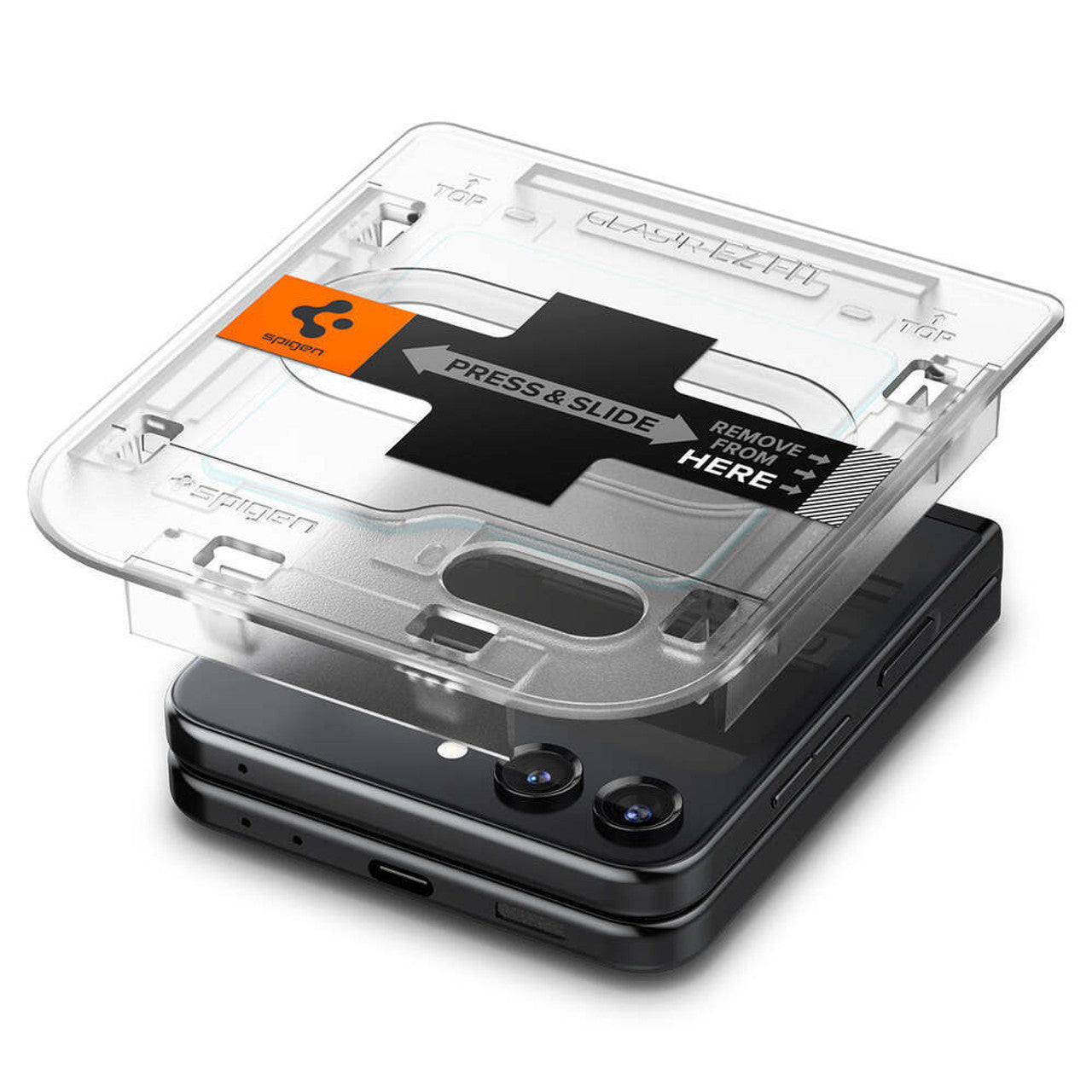 Spigen EZ Fit GLAS.tR Screen Protector Samsung Galaxy Z Flip5 - Clear