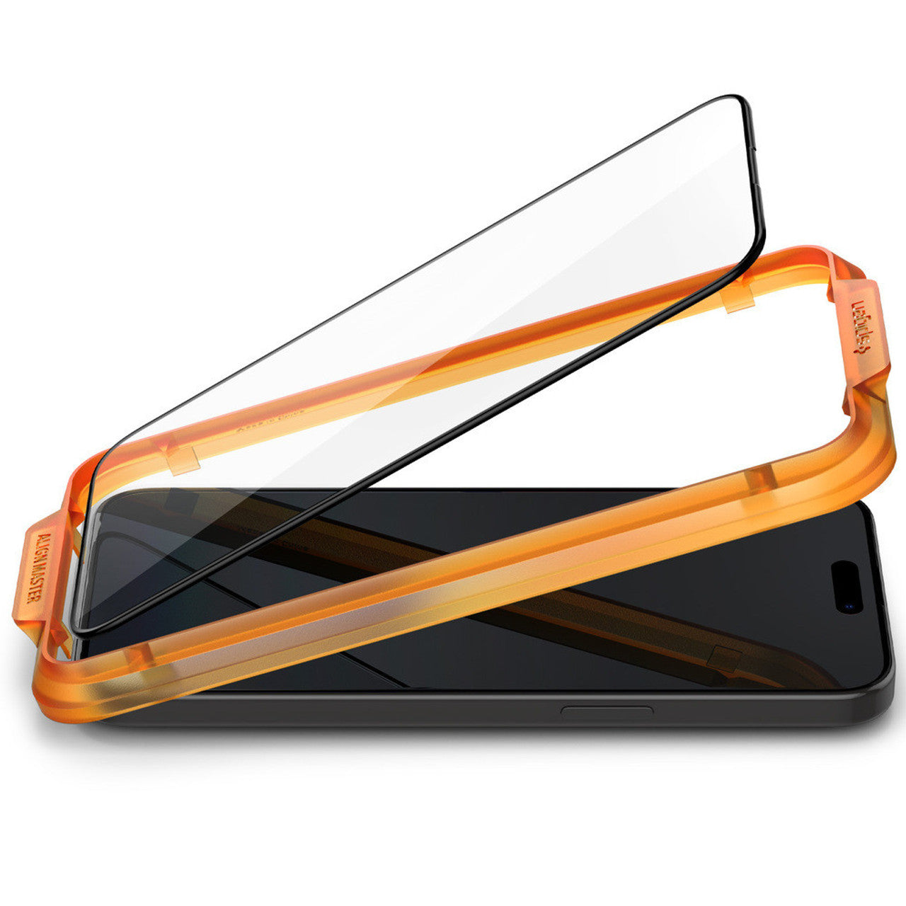 Spigen GLAS.tR AlignMaster Screen Protector iPhone 15 Plus (2PCS) - Black