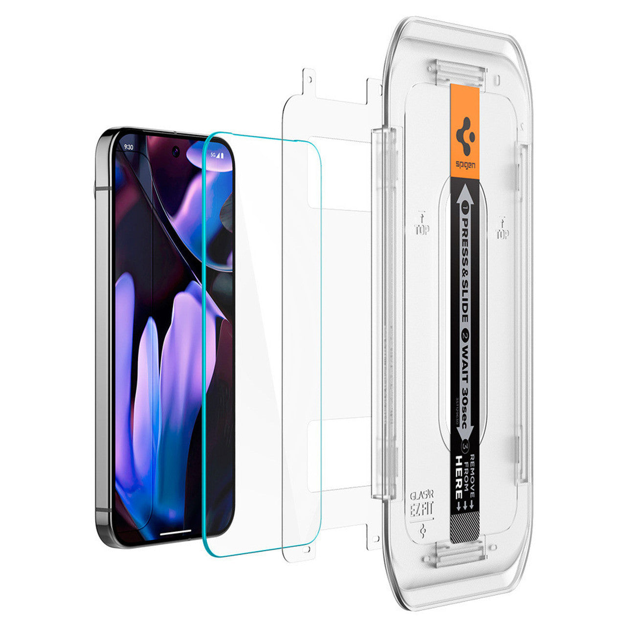 Spigen Glas.tR EZ Fit 2 Pcs Glass Google Pixel 9/9 Pro - Clear