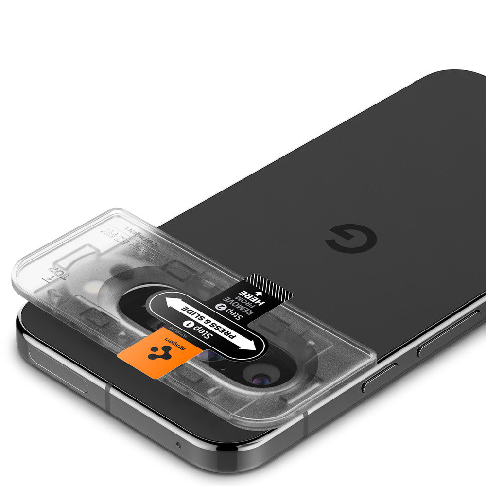 Spigen Glas.tR EZ Fit Optik 2Pcs Glass Lens Protector Google Pixel 9 Pro XL - Clear