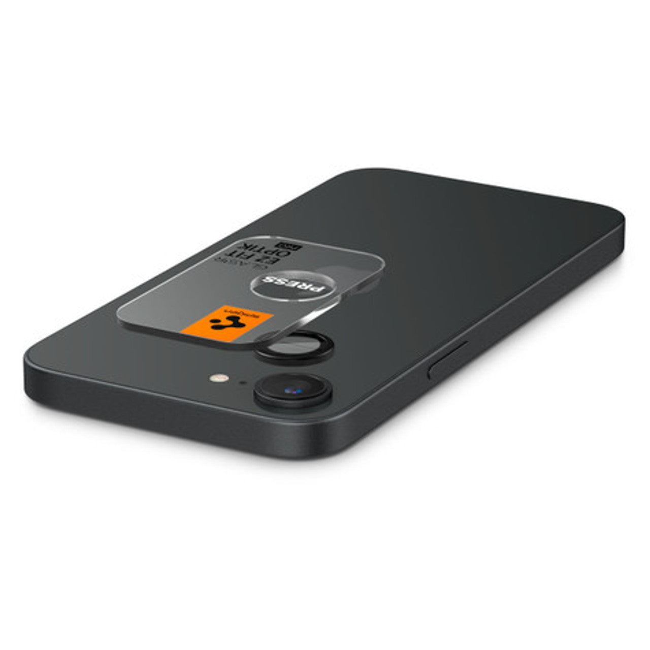 Spigen GLAS.tR EZ Fit Optik Pro 2PCS Camera Lens Protector iPhone 16e - Black
