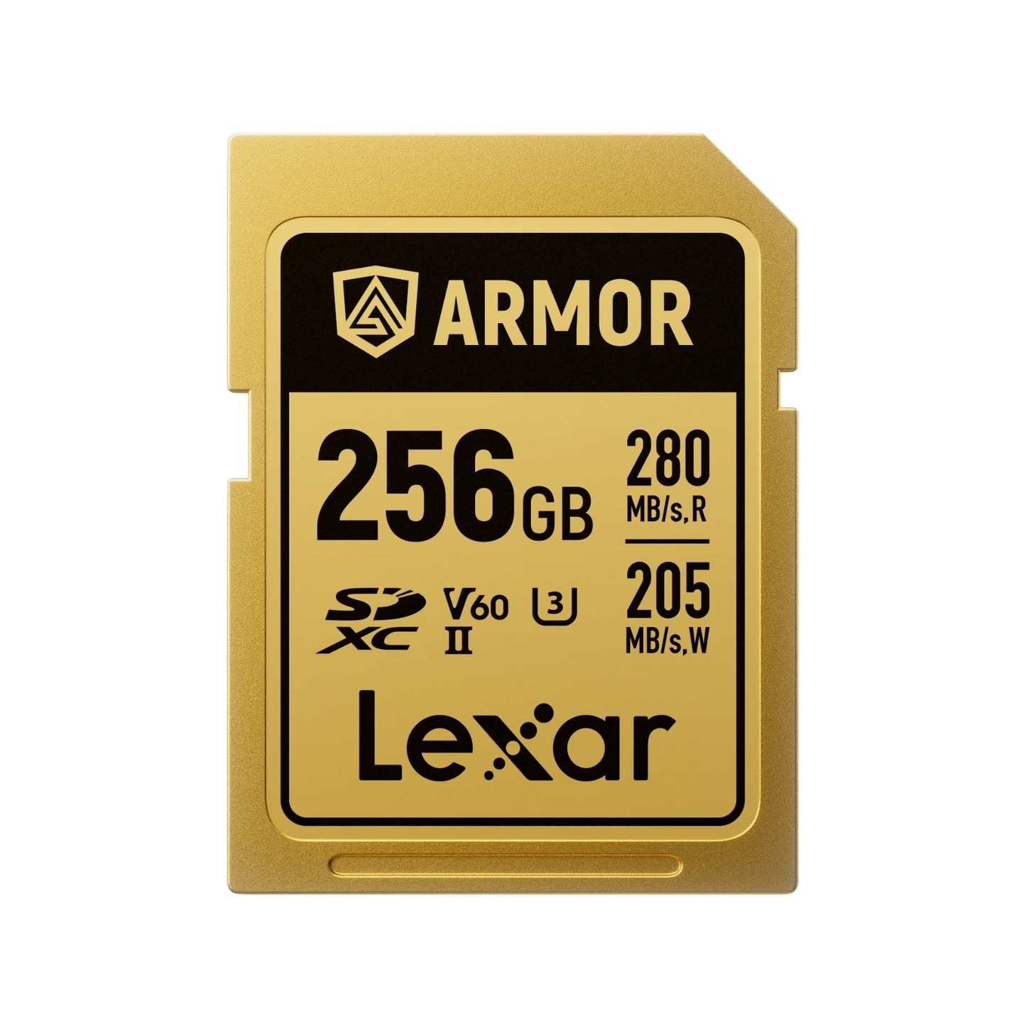 Lexar Professional Armor Gold SDXC UHS-II Card 256 GB - Gold