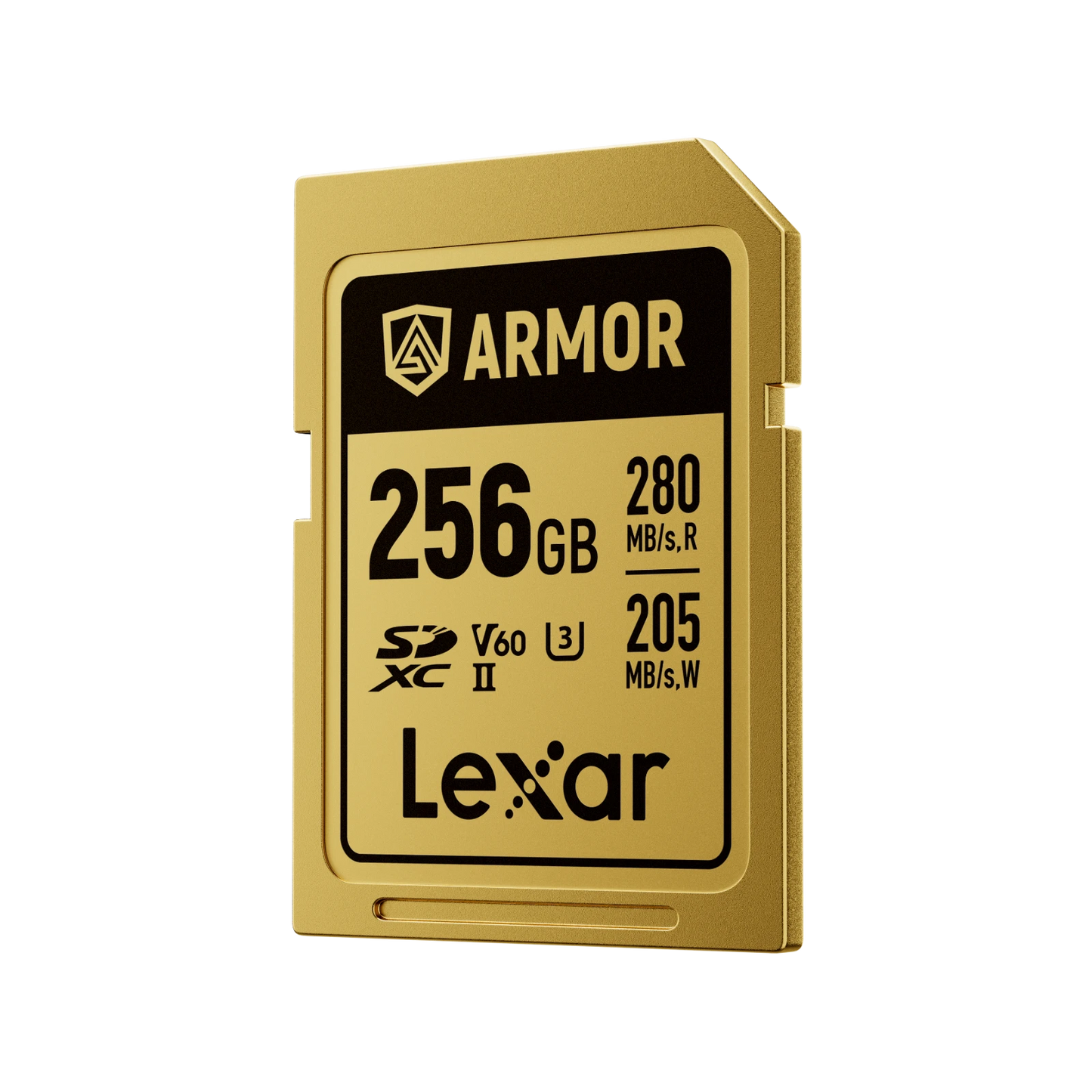 Lexar Professional Armor Gold SDXC UHS-II Card 256 GB - Gold