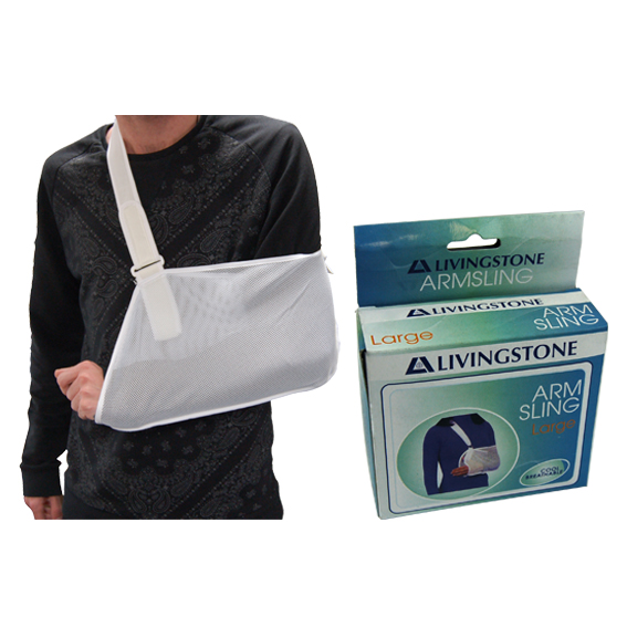 Livingstone Arm Sling Large In Display Box - White x30
