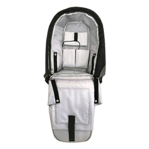 Livingstone Anti Theft Backpack Polyester with PU Coating and Leather with USB Port - Black x10