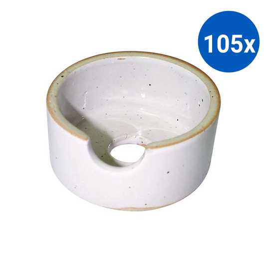Beehive Shelf for Gass Jars - White x105