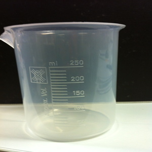 Livingstone Beaker 250ml Low Form with Spou Polypropylene - Clear x85