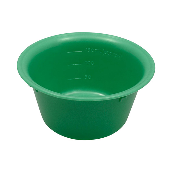 Livingstone Bowl Basin 150ml Autoclavable Plastic - Green x145