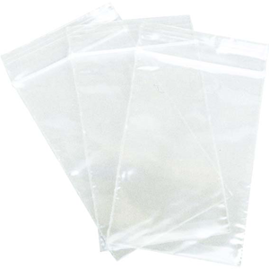 Livingstone Resealable Zip Lock Bags 50 x 75mm 40 Micron Recyclable Plastic 1000/Box - White x65