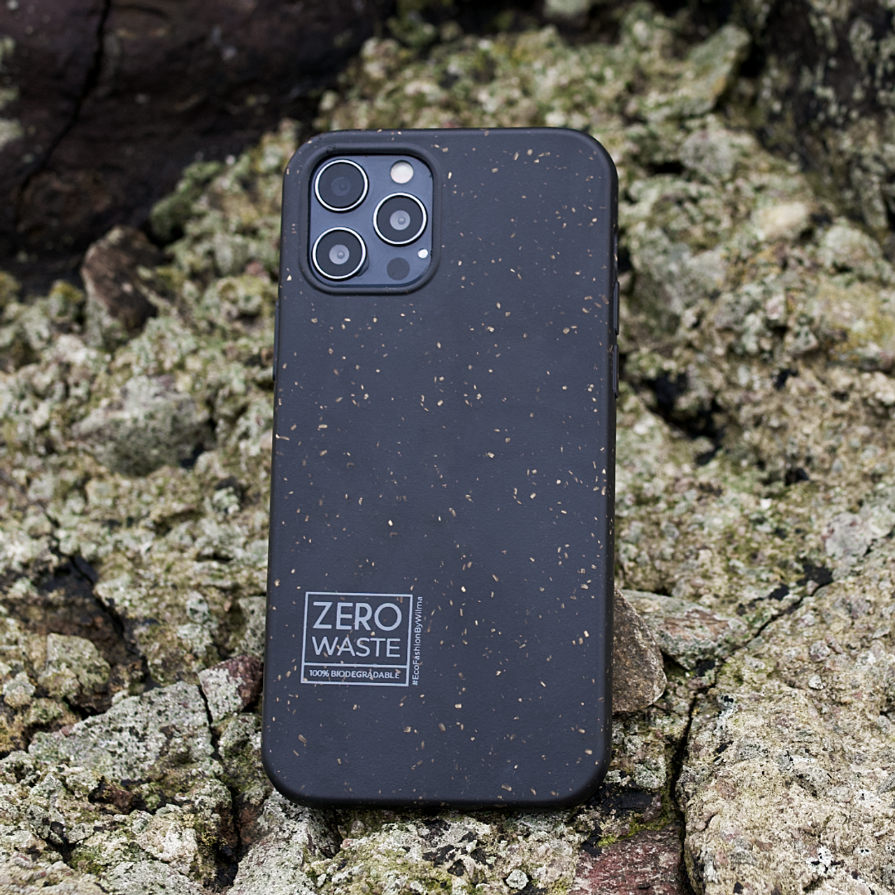 Wilma Essential Biodegradable Case iPhone 12 Pro Max - Black