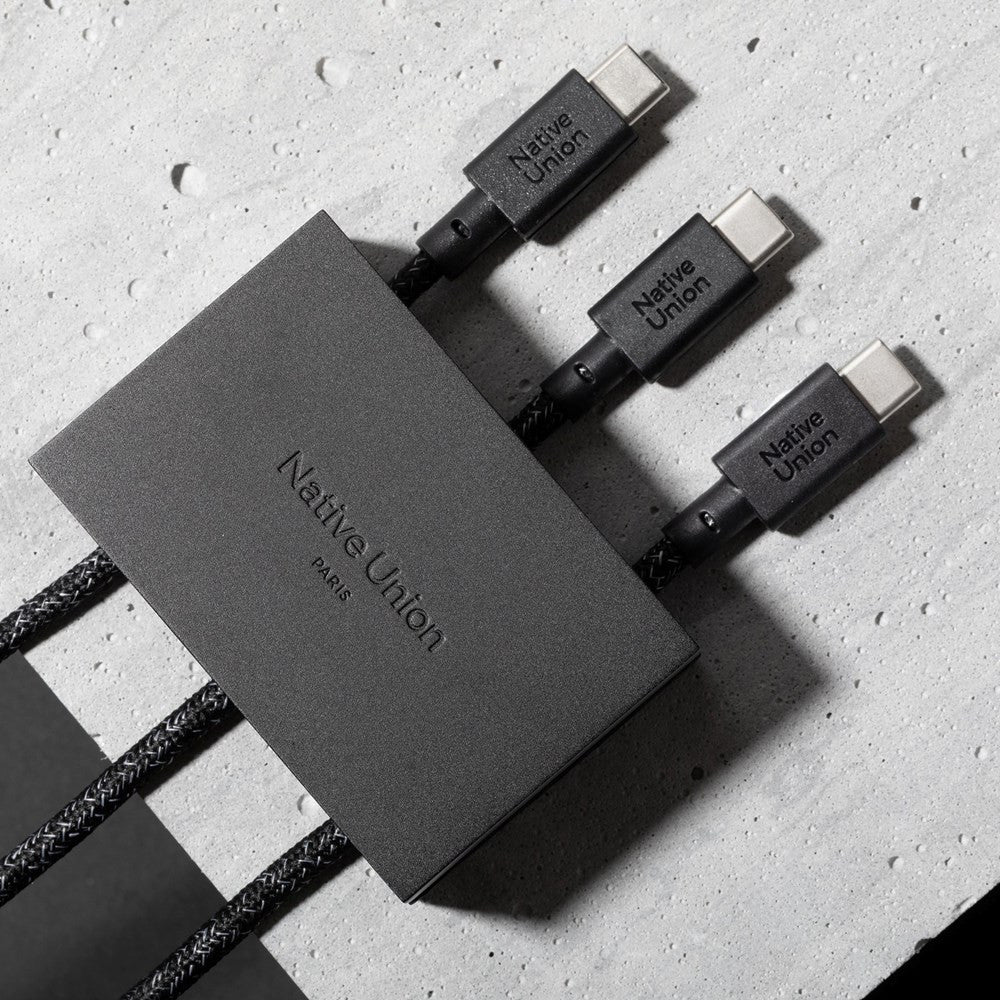 Native Union Weighter for 3 Cables - Black
