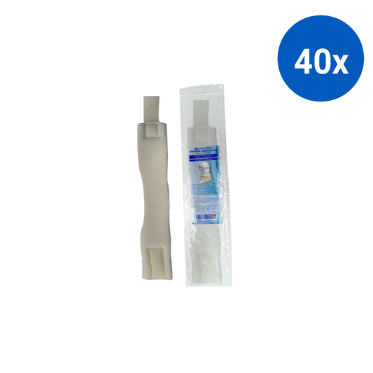 Livingstone Cervical Neck Collar Small Soft Foam In Polybag - White x40