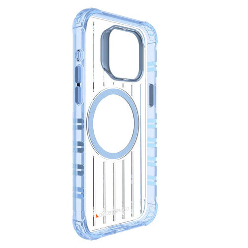 EFM Dakar D3O Case Armour iPhone 15 Pro Max - Blue/Clear