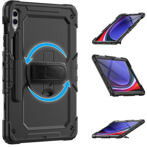 EFM Baja 3-in-1 Rugged Case Samsung Galaxy Tab A9+ Plus 11" - Black