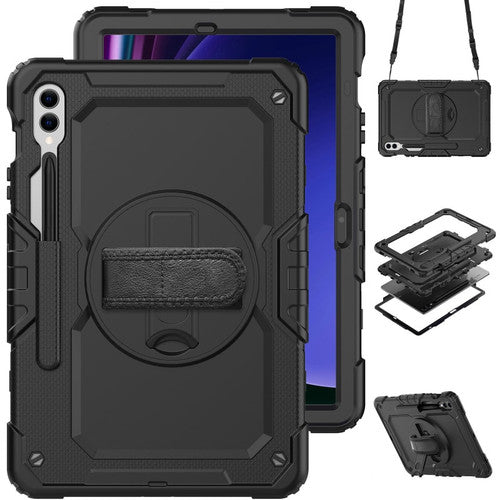 EFM Baja 3-in-1 Rugged Case Samsung Galaxy Tab A9+ Plus 11" - Black