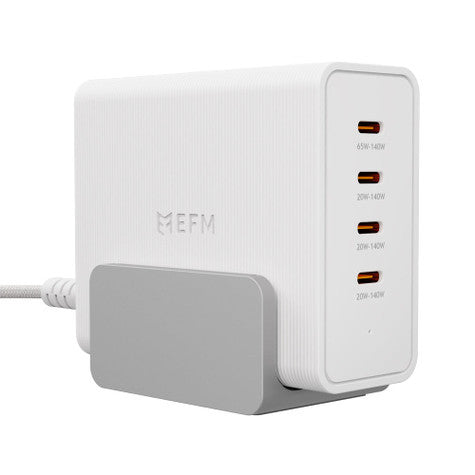 EFM 140W Desktop Power Station with GaN, PD3.1 and PPS - White