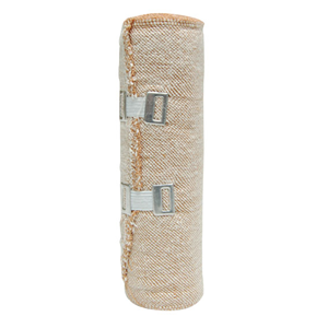 Universal Choice Crepe Bandage Heavyweight 15cm x 2.3m Unstretched 4.5m Stretched 12/Pack - Brown x10