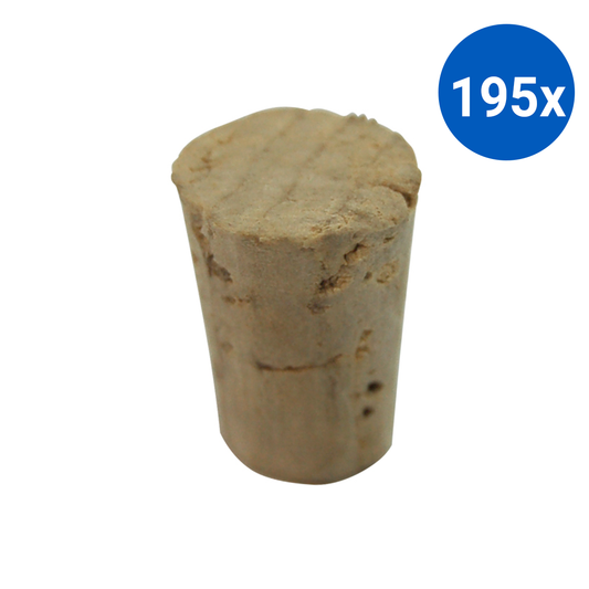 Cork 27mm Base x 33mm Top x 31mm Height - Brown x195