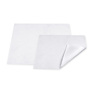 Livingstone Dental Bib or Head Pad Small 4-ply Waterproof Lined 20 x 28cm 250/Box 1000/Carton - White x10