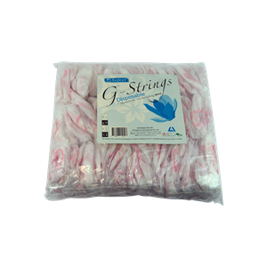 Sofeel Disposable G-String 100/Bag - White x20