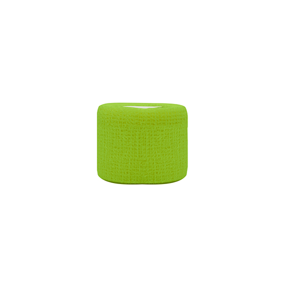 Co-Flex Cohesive Elastic Bandage 5cm x 2m stretch to 4.5m - Neon Green x120