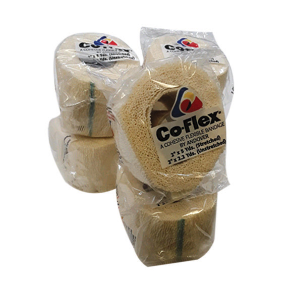 Co-Flex Wrap Cohesive Elastic Bandage 5cm x 2m stretch to 4.5m - White x120