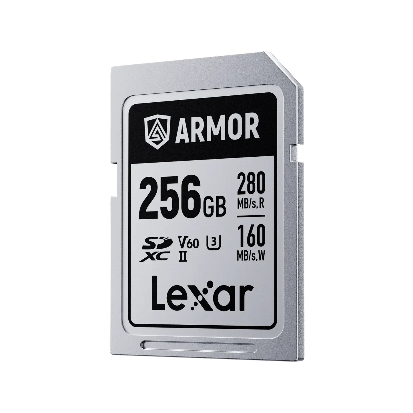 Lexar Professional Armor Silver Pro SDXC UHS-II Card 256 GB - Silver