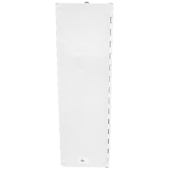 Livingstone First Aid Empty Metal Case 2-Way 44x28x14cm Wall Mountable Self Lock-In - White x5