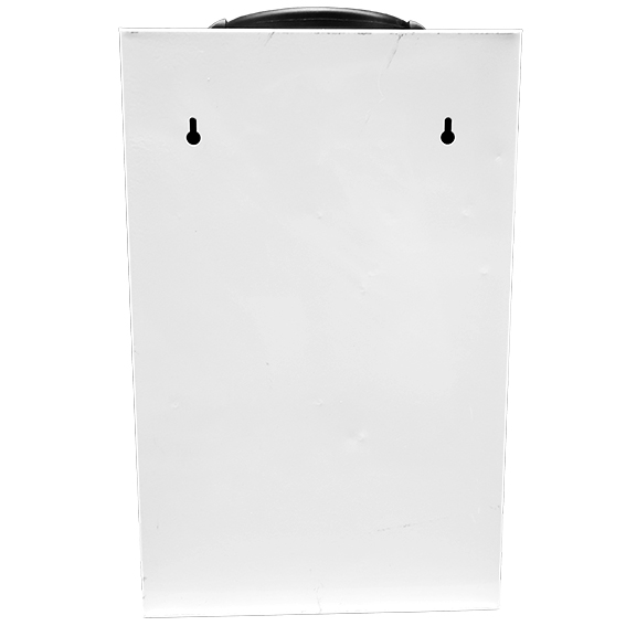 Livingstone First Aid Empty Metal Case 2-Way 44x28x14cm Wall Mountable Self Lock-In - White x5