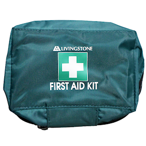 Livingstone First Aid Empty Nylon Pouch 18x 1x7cm - Green x30