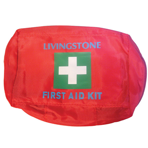 Livingstone First Aid Empty Nylon Pouch 18 x 11 x 7cm - Red x30