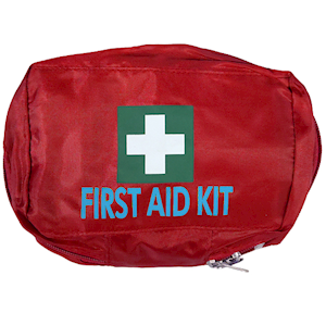 Livingstone Unbranded First Aid Empty Nylon Pouch 18 x 11 x 7cm - Red x30