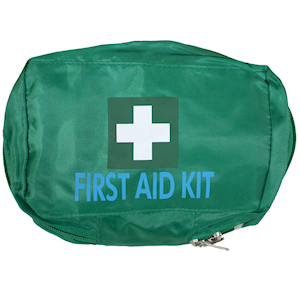 Livingstone Unbranded First Aid Empty Nylon Pouch 18 x 11 x 7cm - Geen x30