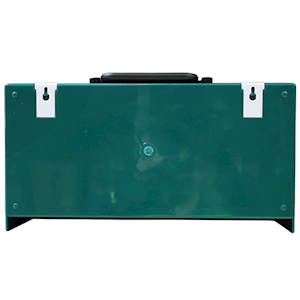 Livingstone First Aid Empty Plastic Case Medium 28.2x13x10.2CM Recyclable - Green x20