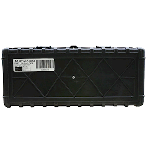 Livingstone First Aid Empty Polypropylene Case 37x18.5x13 cm with Compartments - Grey/Black x20