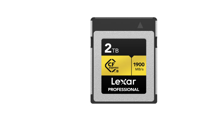 Lexar Professional CFexpress Type B Gold Series 2TB – Black