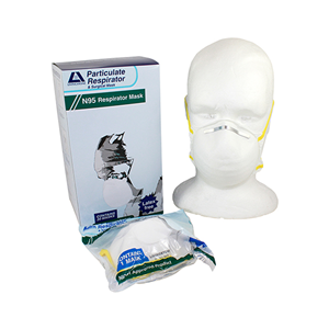 Livingstone N95 Face Mask Respirator Non-Therapeutic No Fibreglass - White x155