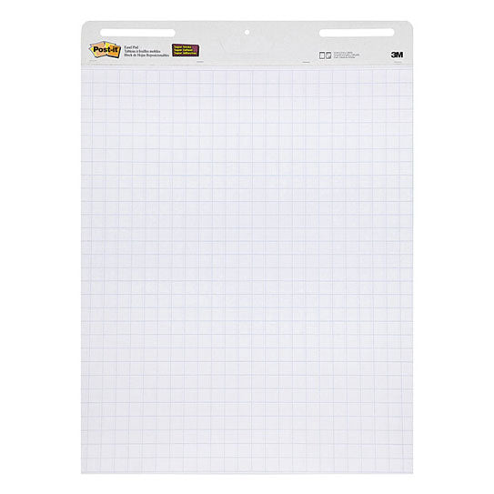 Post‑It Self Stick Easel Pads Blue Grid 560 635 x 775mm Box of 2